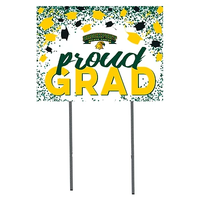 SUNY Brockport Golden Eagles  18" x 24" Proud Grad Yard Sign