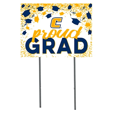 Tennessee Chattanooga Mocs  18" x 24" Proud Grad Yard Sign