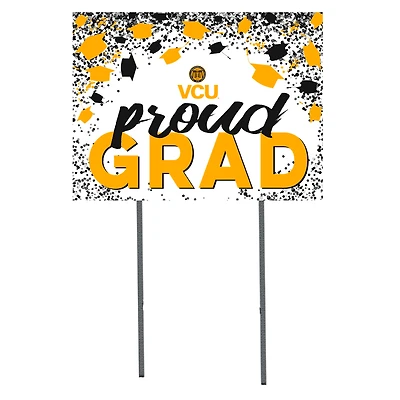 VCU Rams  18" x 24" Proud Grad Yard Sign
