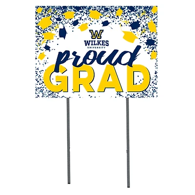 Wilkes Colonels  18" x 24" Proud Grad Yard Sign