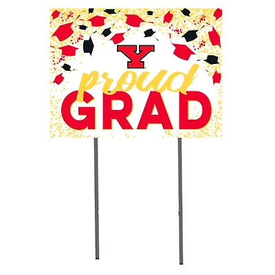 Youngstown State Penguins  18" x 24" Proud Grad Yard Sign