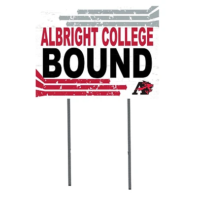 Albright Lions 18'' x 24'' Bound Yard Sign