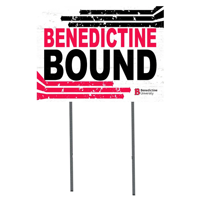 Benedictine Eagles 18'' x 24'' Bound Yard Sign