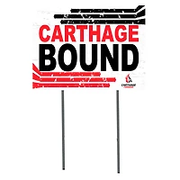 Carthage Firebirds 18'' x 24'' Bound Yard Sign