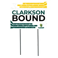 Clarkson Golden Knights 18'' x 24'' Bound Yard Sign