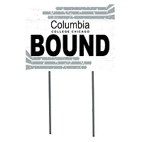 White Columbia Renegades 18" x 24" Bound Yard Sign