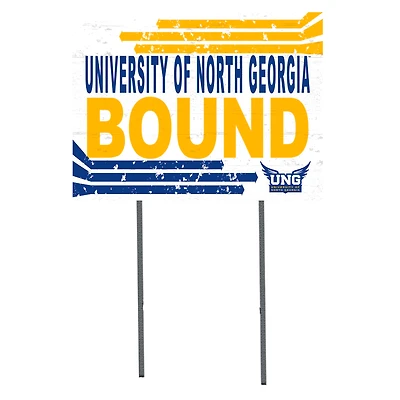 White North Georgia Nighthawks 18" x 24" Bound Yard Sign