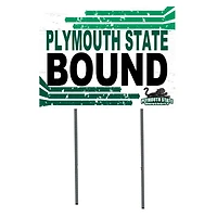 White Plymouth State Panthers 18" x 24" Bound Yard Sign