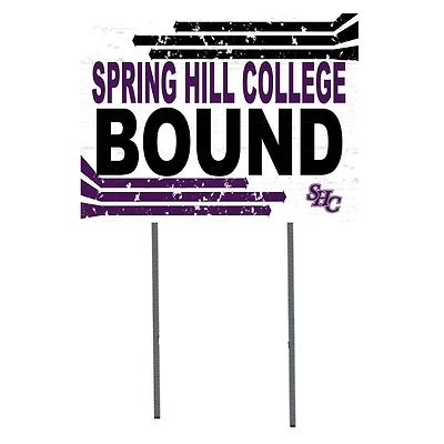 White Spring Hill Badgers 18" x 24" Bound Yard Sign