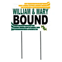 White William & Mary Tribe 18" x 24" Bound Yard Sign