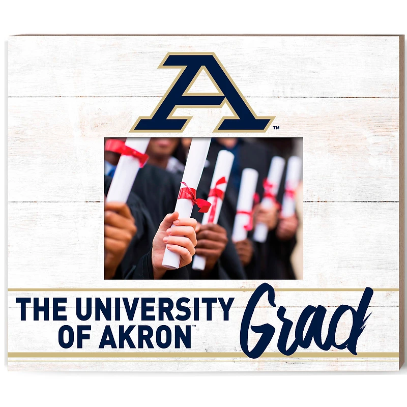 Akron Zips  13.5" x 11.5" Grad Frame