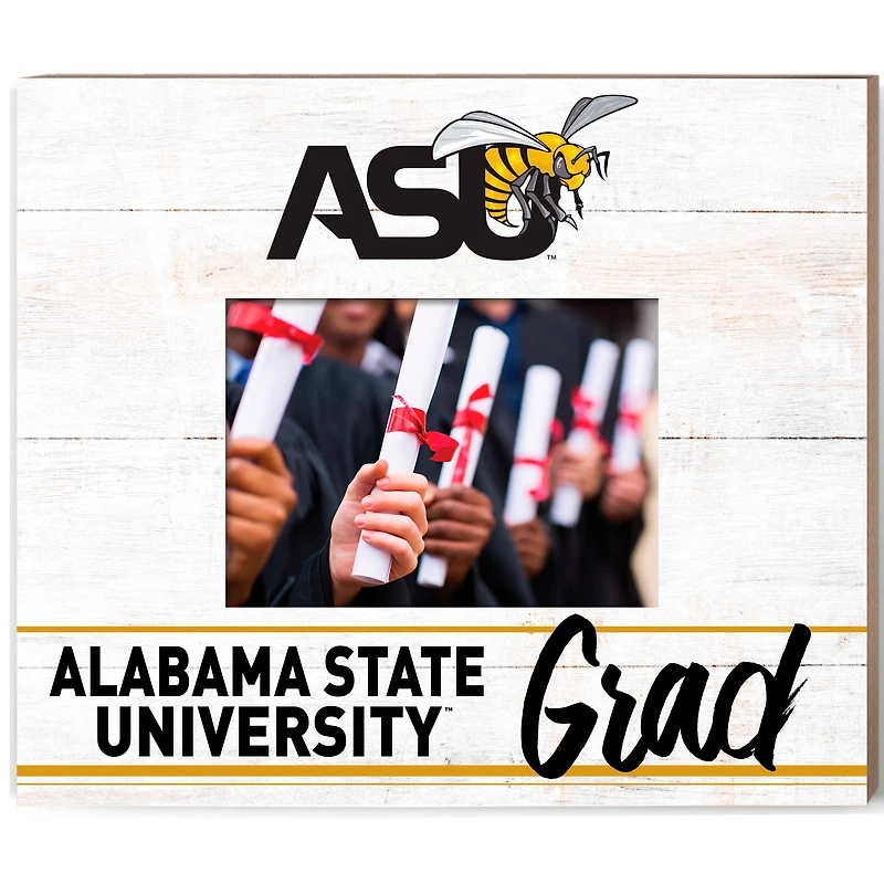Alabama State Hornets  13.5" x 11.5" Grad Frame