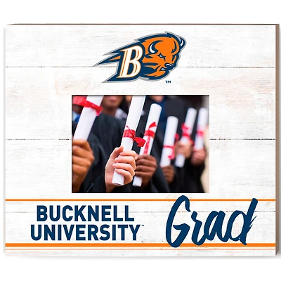 Bucknell Bison  13.5" x 11.5" Grad Frame