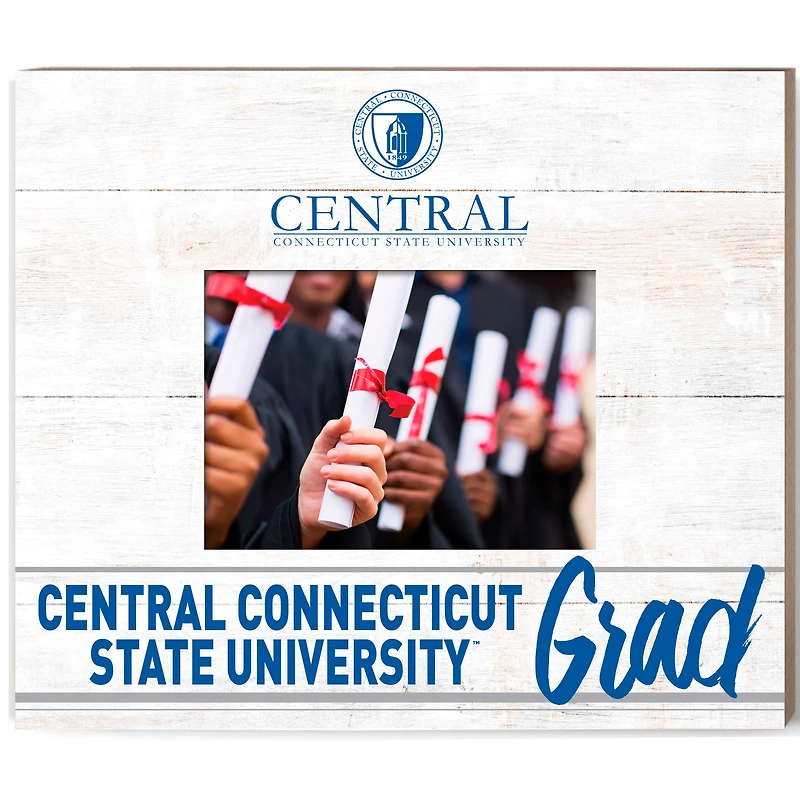 Central Connecticut State Blue Devils 13.5" x 11.5" Grad Frame