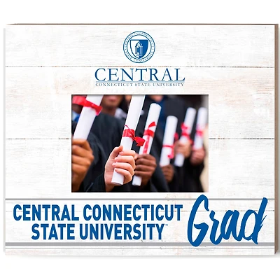 Central Connecticut State Blue Devils 13.5" x 11.5" Grad Frame