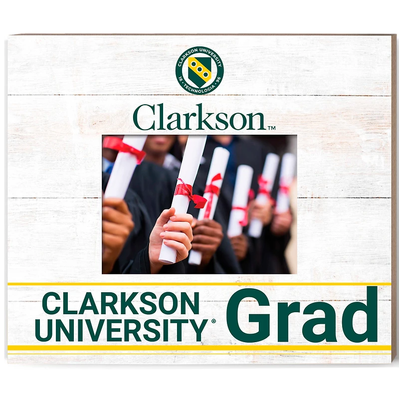 Clarkson Golden Knights  13.5" x 11.5" Grad Frame