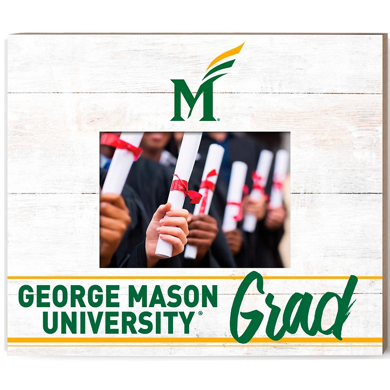 George Mason Patriots 13.5" x 11.5" Grad Frame