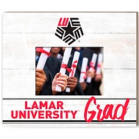 Lamar Cardinals  13.5" x 11.5" Grad Frame