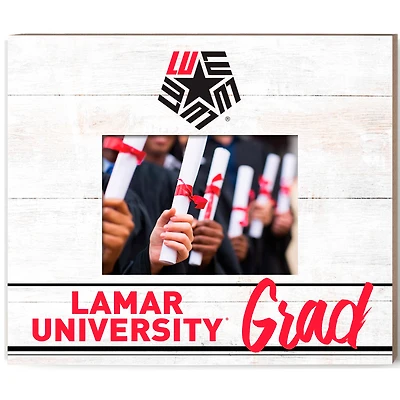 Lamar Cardinals  13.5" x 11.5" Grad Frame