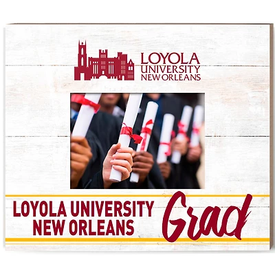 Loyola New Orleans Wolf Pack  13.5" x 11.5" Grad Frame