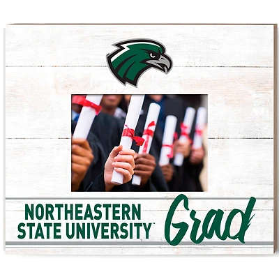 Northeastern State Riverhawks 13.5" x 11.5" Grad Frame