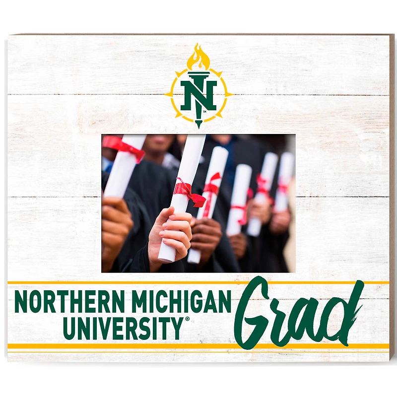 Northern Michigan Wildcats  13.5" x 11.5" Grad Frame