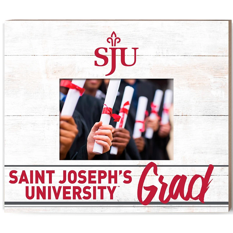 Saint Joseph's Hawks  13.5" x 11.5" Grad Frame