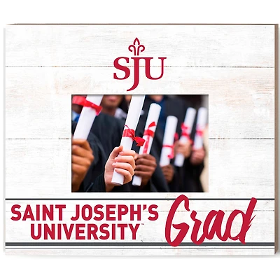 Saint Joseph's Hawks  13.5" x 11.5" Grad Frame