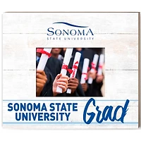 Sonoma State Seawolves  13.5" x 11.5" Grad Frame