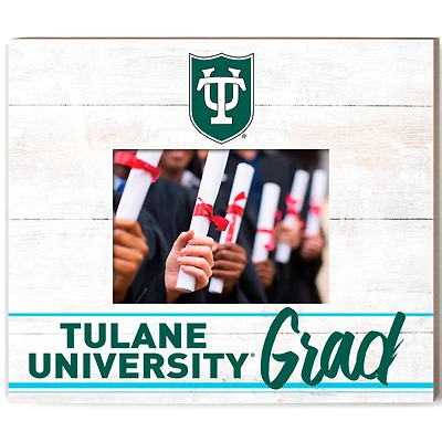 Tulane Green Wave  13.5" x 11.5" Grad Frame