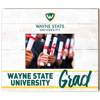 Wayne State Warriors  13.5" x 11.5" Grad Frame