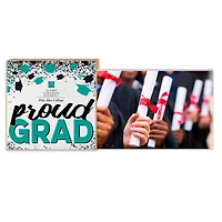 White PAC Palominos 5" x 10.5" Proud Grad Floating Frame