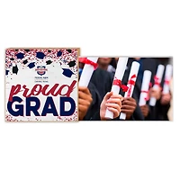 White Texas A&M Central Texas Warriors 5" x 10.5" Proud Grad Floating Frame