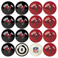 Imperial Tampa Bay Buccaneers Billiard Ball Set with Numbers