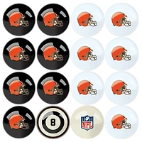 Imperial Cleveland Browns Billiard Ball Set with Numbers