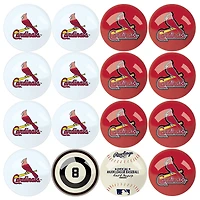 Imperial St. Louis Cardinals Billiard Ball Set with Numbers