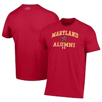 Men's Under Armour  Red Maryland Terrapins Alumni Performance T-Shirt