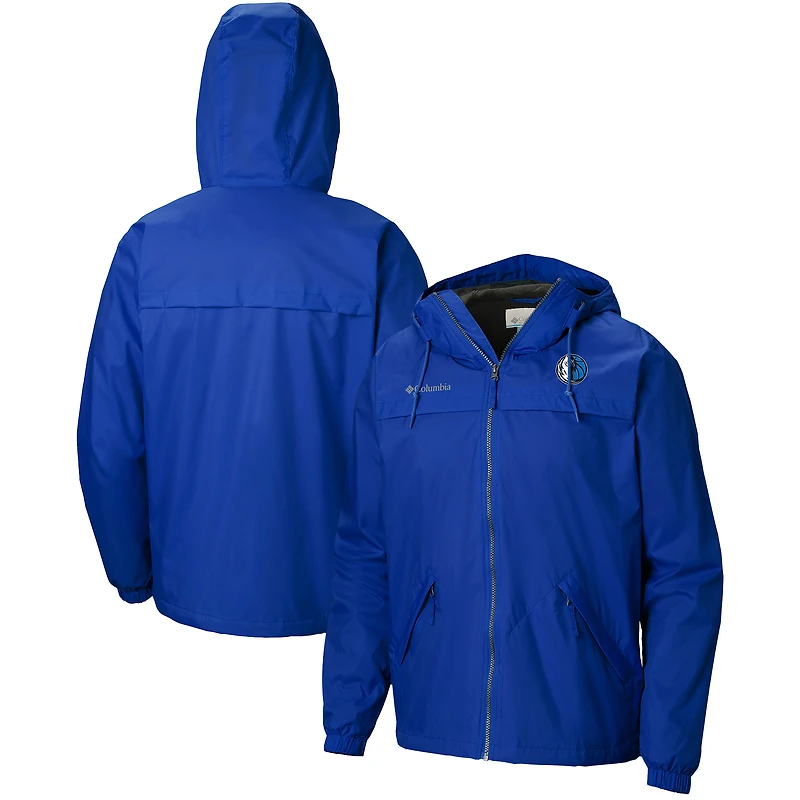 Men's Columbia  Blue Dallas Mavericks  Oroville Creek Lined Full-Zip Jacket