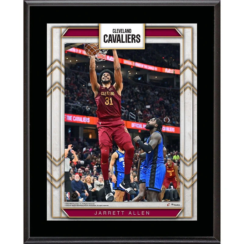 Jarrett Allen Cleveland Cavaliers 10.5" x 13" Sublimated Player Plaque