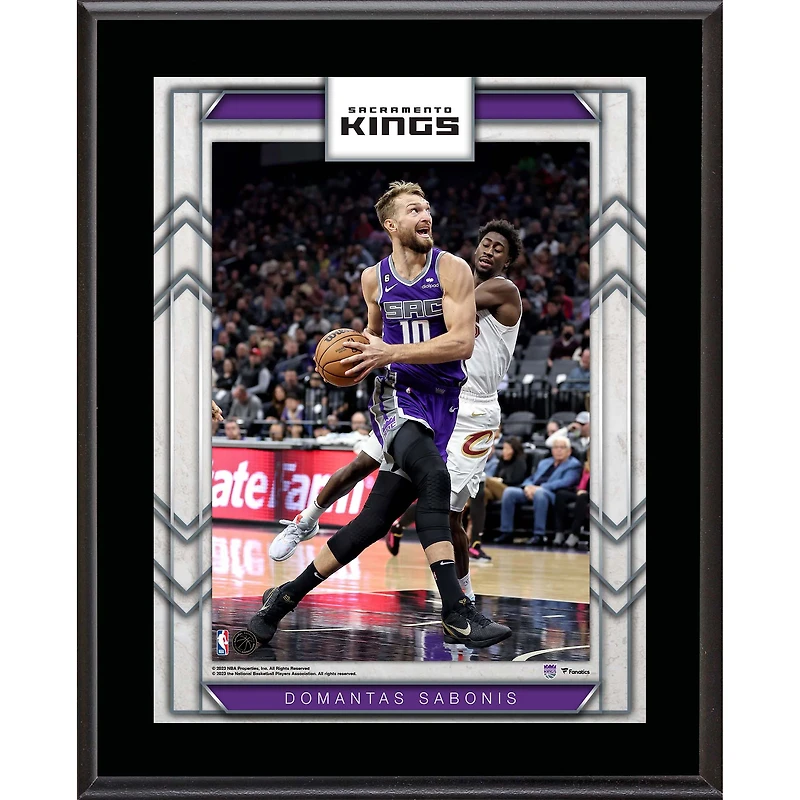Domantas Sabonis Sacramento Kings 10.5" x 13" Sublimated Player Plaque