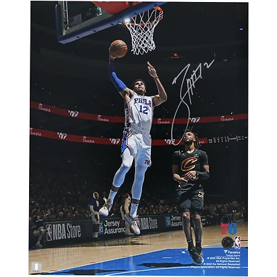 Tobias Harris Philadelphia 76ers Autographed 16" x 20" Dunk Versus Cavaliers Photograph