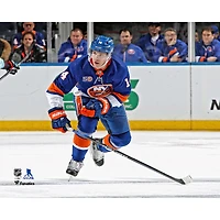 Bo Horvat New York Islanders Unsigned Blue Skating Photograph