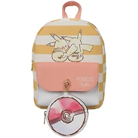 Pokemon Pikachu & Poke Ball Mini Backpack & Coin Purse