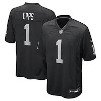 Men's Nike Marcus Epps Black Las Vegas Raiders Game Player Jersey