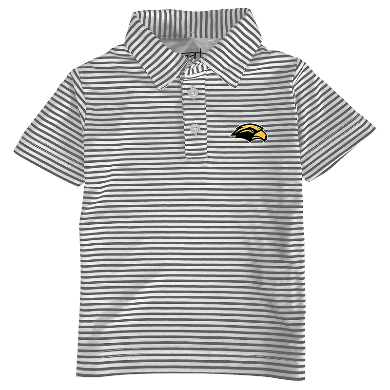 Toddler Garb Charcoal Southern Miss Golden Eagles Carson Polo