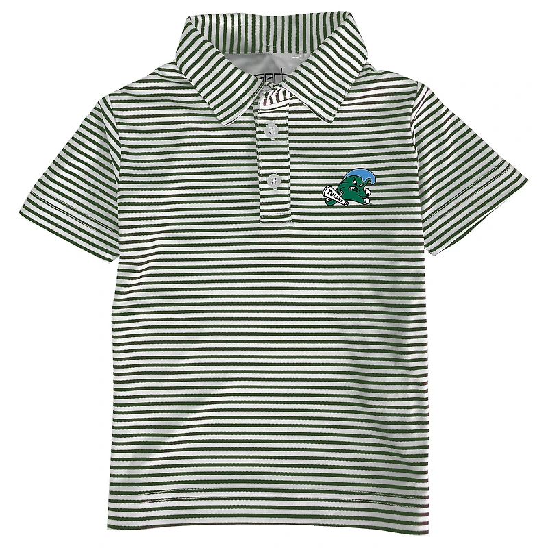 Toddler Garb Green Tulane Green Wave Carson Polo