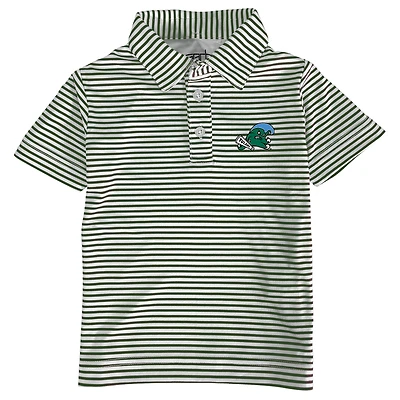 Toddler Garb  Green Tulane Green Wave Carson Polo