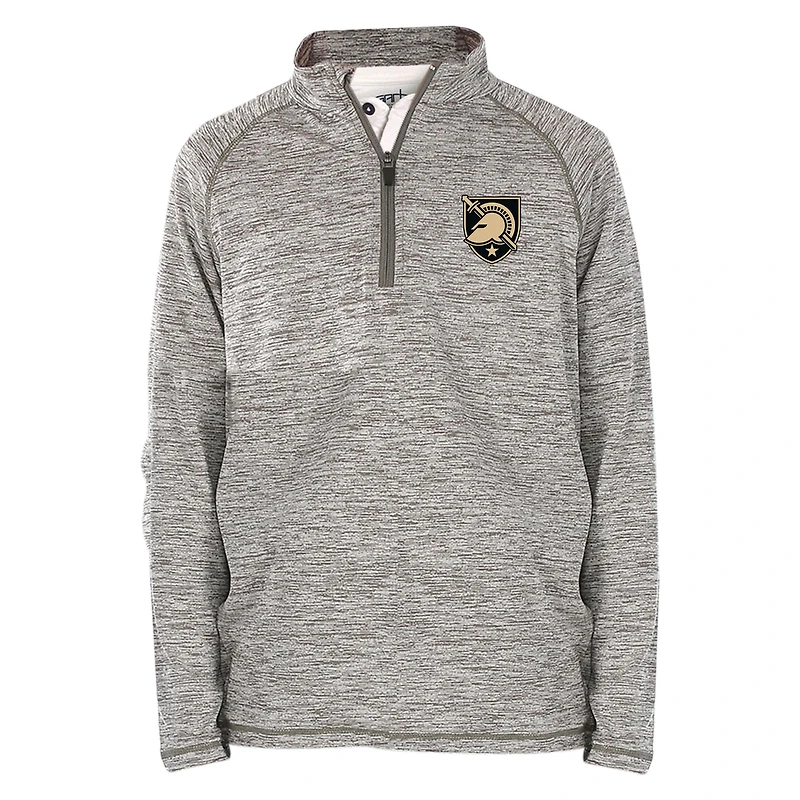 Youth Garb  Gray Army Black Knights Matthew Quarter-Zip Top