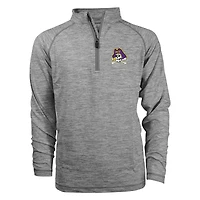Youth Garb  Gray ECU Pirates Matthew Quarter-Zip Top