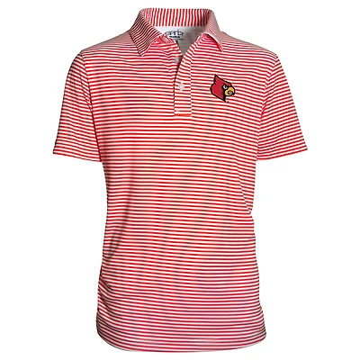 Youth Garb  Red Louisville Cardinals Carson Polo